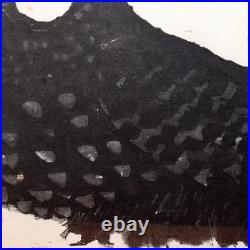 Japanese Woodblock Print Iwao Akiyama Wakamono Owl Tradition and Creation UE62