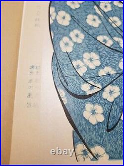 Japanese Woodblock Print Japanese Hashiguchi Goyo