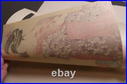 Japanese Woodblock Print Kitagawa Utamaro Geisha Young Tree Fresh Leaves Ukiyo-e