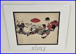 Japanese Woodblock Print, Masanobu Okumura