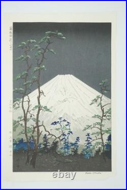 Japanese Woodblock Print Original Shinhanga by Okada Koichi from Japan 0822F14