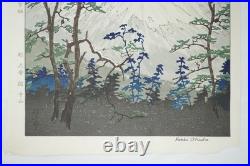 Japanese Woodblock Print Original Shinhanga by Okada Koichi from Japan 0822F14