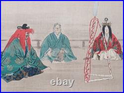 Japanese Woodblock Print Shin Hanga Original Antique Tsukioka Kogyo 1927