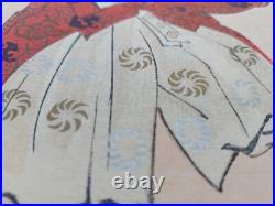 Japanese Woodblock Print Shin Hanga Original Antique Tsukioka Kogyo 1927