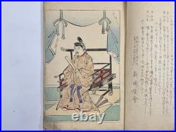 Japanese Woodblock Print Shinzuan vol. 14 Kimono Textile Pattern