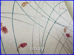 Japanese Woodblock Print Shinzuan vol. 14 Kimono Textile Pattern