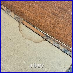 Japanese Woodblock Print Signed By Artist Hiroshige Geese & Moon glass frame