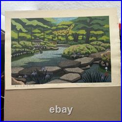 Japanese Woodblock Print Thank You To 2159 Ido Masao, Ten Views Of Kanazawa Kenr