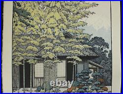 Japanese Woodblock Print Toshi Yoshida