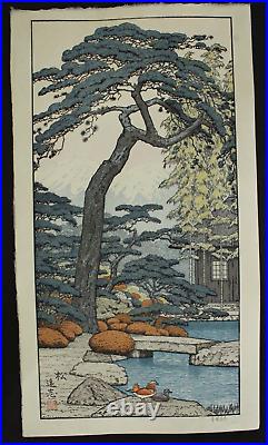 Japanese Woodblock Print Toshi Yoshida