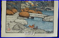 Japanese Woodblock Print Toshi Yoshida