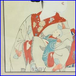 Japanese Woodblock Print Toyohara Chikanobu 1838-1912, Bijinga, Oban Series 1896