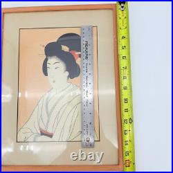 Japanese Woodblock Print Toyohara Chikanobu 1838-1912, Bijinga, Oban Series 1896