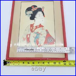 Japanese Woodblock Print Toyohara Chikanobu 1838-1912, Bijinga, Oban Series 1896