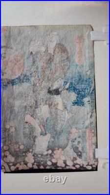 Japanese Woodblock Print Utagawa Kunisada Naritaya Hakuen Mu Kabuki /Jap Fram