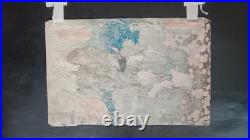 Japanese Woodblock Print Utagawa Kunisada Naritaya Hakuen Mu Kabuki /Jap Fram