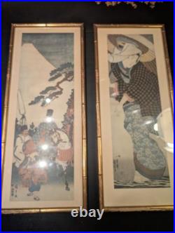 Japanese Woodblock Prints. UTAGAWA KUNIYOSHI & HIROSHIGE Narihira's