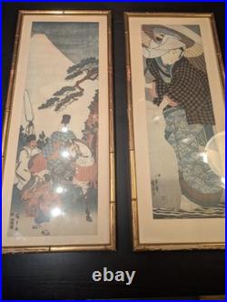 Japanese Woodblock Prints. UTAGAWA KUNIYOSHI & HIROSHIGE Narihira's