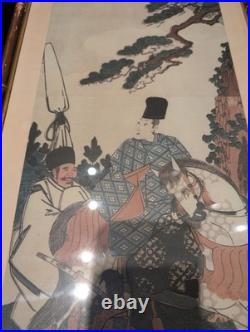 Japanese Woodblock Prints. UTAGAWA KUNIYOSHI & HIROSHIGE Narihira's