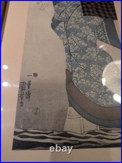 Japanese Woodblock Prints. UTAGAWA KUNIYOSHI & HIROSHIGE Narihira's