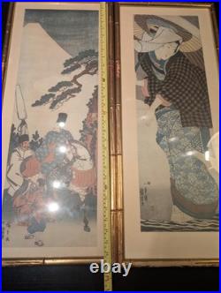 Japanese Woodblock Prints. UTAGAWA KUNIYOSHI & HIROSHIGE Narihira's