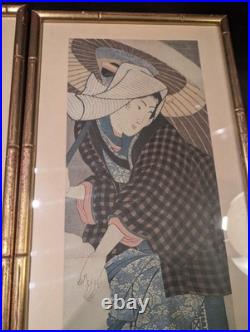 Japanese Woodblock Prints. UTAGAWA KUNIYOSHI & HIROSHIGE Narihira's