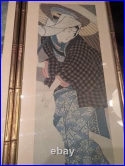 Japanese Woodblock Prints. UTAGAWA KUNIYOSHI & HIROSHIGE Narihira's
