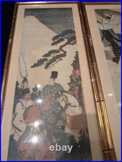 Japanese Woodblock Prints. UTAGAWA KUNIYOSHI & HIROSHIGE Narihira's