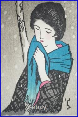 Japanese color woodblock print reprint set by Yumeji Takehisa from Japan 0411E3