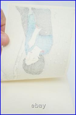 Japanese color woodblock print reprint set by Yumeji Takehisa from Japan 0411E3