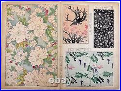 Japanese woodblock print book Chiyogami-hyakushu Isetasu Original 1922