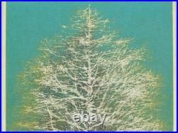 Joichi Hoshi Early Spring 1976 Woodblock print Signed & Sealed Framed 008