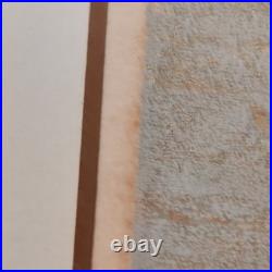 Joichi Hoshi Red Tree Woodblock Print 1974 Signed/Numbered 79/99 Kato Tokyo Joichi Hoshi Red Tree Woodblock Print 1974 Signed/Numbered 79/99 Kato Tokyo