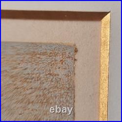 Joichi Hoshi Red Tree Woodblock Print 1974 Signed/Numbered 79/99 Kato Tokyo