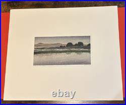 Journey By Still Waters Micah Schwaberow Woodblock Print #9 of 50