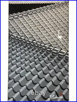 Junichiro Sekino Love Cat Cat on a tile, a popular work ORIGINAL WOODBLOCK