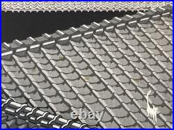 Junichiro Sekino Love Cat Cat on a tile, a popular work ORIGINAL WOODBLOCK