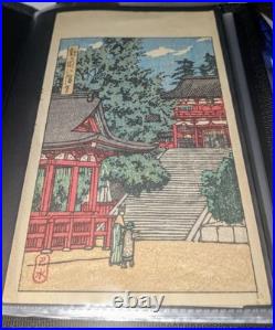 KAWASE HASUI Rare Original Japanese Woodblock Print