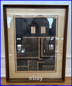 KIYOSHI SAITO Woodblock Print Daitoku-Ji Kyoto (E) 1960 Japan Edition 88/150