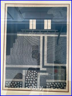 KIYOSHI SAITO Woodblock Print Daitoku-Ji Kyoto (E) 1960 Japan Edition 88/150