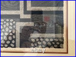 KIYOSHI SAITO Woodblock Print Daitoku-Ji Kyoto (E) 1960 Japan Edition 88/150