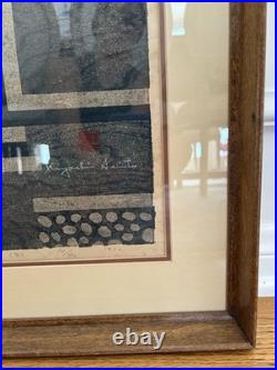 KIYOSHI SAITO Woodblock Print Daitoku-Ji Kyoto (E) 1960 Japan Edition 88/150