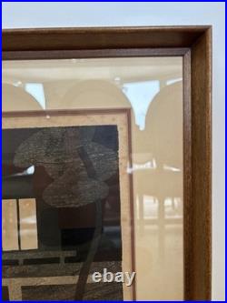 KIYOSHI SAITO Woodblock Print Daitoku-Ji Kyoto (E) 1960 Japan Edition 88/150