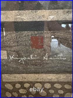 KIYOSHI SAITO Woodblock Print Daitoku-Ji Kyoto (E) 1960 Japan Edition 88/150