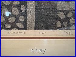 KIYOSHI SAITO Woodblock Print Daitoku-Ji Kyoto (E) 1960 Japan Edition 88/150