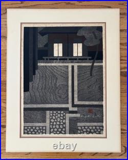 KIYOSHI SAITO Woodblock Print Daitoku-Ji Kyoto (E) 1960 Japan Edition 88/150