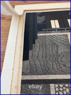 KIYOSHI SAITO Woodblock Print Daitoku-Ji Kyoto (E) 1960 Japan Edition 88/150