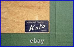 Kan Kawada Four Seasons of Japan Woodblock Print 3/80 1979