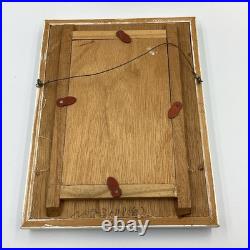 Kaoru Kawano (1916-1965) Framed Woodblock Print Dream Excellent Condition