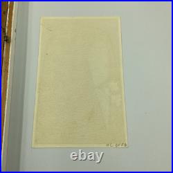 Kaoru Kawano (1916-1965) Framed Woodblock Print Dream Excellent Condition